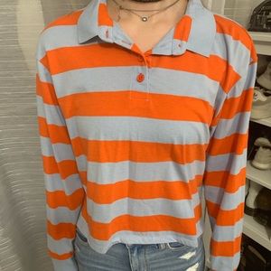 Long sleeve collard shirt